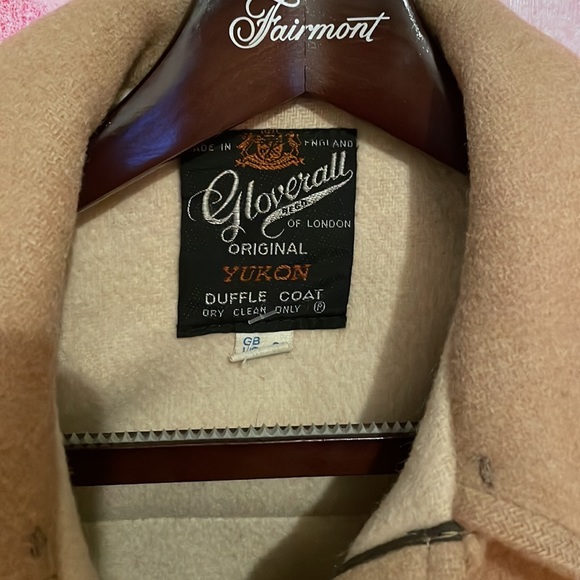 Authentic 1970s gloverall of London original YUKON duffle coat wool - Picture 5 of 17